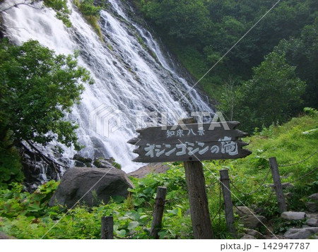 知床八景 オシンコシンの滝　北海道斜里町 142947787
