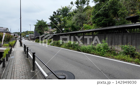 小野路宿の古い町並みと板塀 - 東京都町田市, 日本 小野路宿の古い町並みと板塀 - 東京都町田市, 日本 142949030