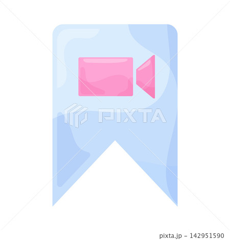 Illustration of Video Bookmark 142951590