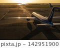 夕暮どきの出発機 夕暮どきの出発機 142951900