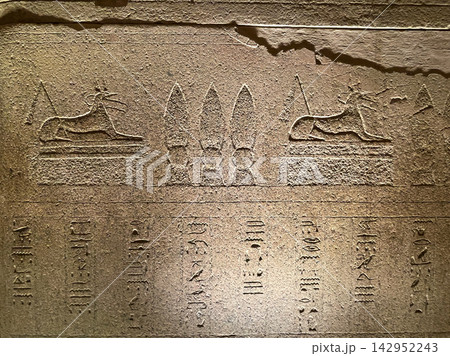 エジプト・ルクソール 王家の谷 ラムセス4世墓 エジプト・ルクソール 王家の谷 ラムセス4世墓 142952243