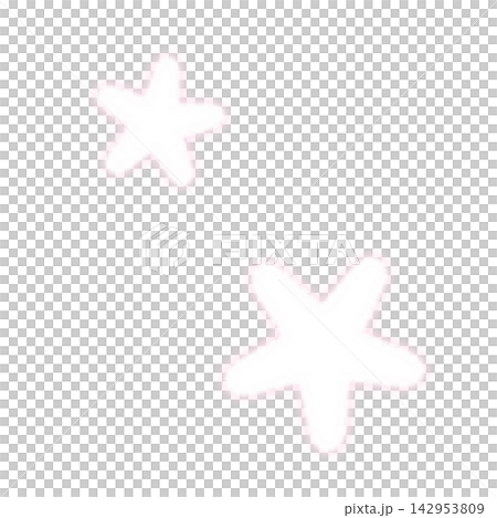 A stylized star in light pink A stylized star in light pink 142953809