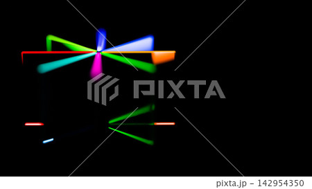 Multicolored glass plates Multicolored glass plates 142954350