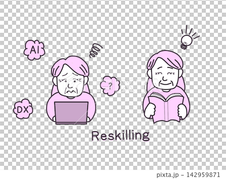 Reskilling for Senior Women (A set of materials covering "Situations Difficult with DX" and "Studying and Solving Them") Reskilling for Senior Women (A set of materials covering "Situations Difficult with DX" and "Studying and Solving Them") 142959871
