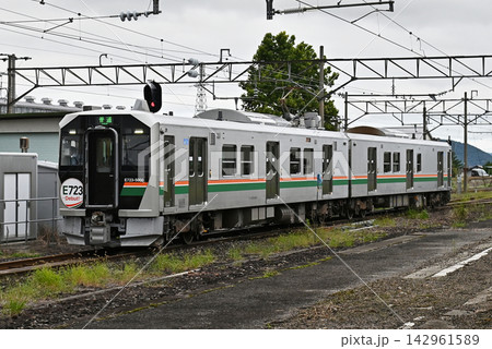 奥羽本線(山形線)　E723系5000代　営業運転初日 142961589