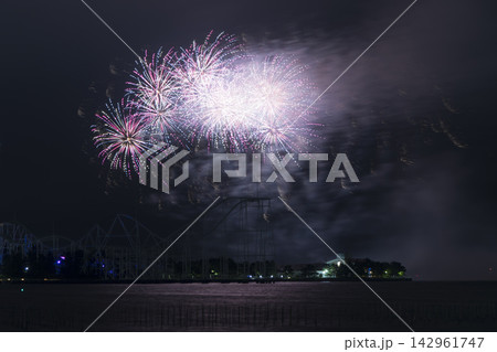八景島の花火 八景島の花火 142961747
