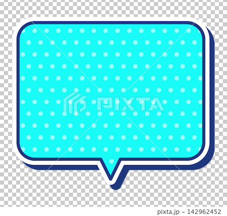 Pop-style speech bubble (single element) - Refreshing vector material Pop-style speech bubble (single element) - Refreshing vector material 142962452