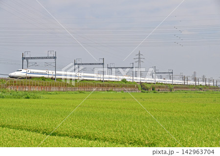 東海道新幹線　新横浜－小田原　JR東海　N700S系　J32編成（東京）　のぞみ　ひかり　こだま 142963704