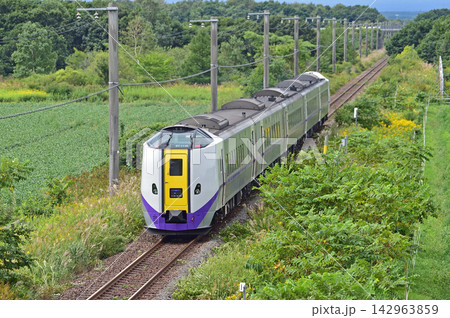 石勝線　南千歳－追分　JR北海道　キハ261系1000番台　ST-1116編成　とかち 142963859