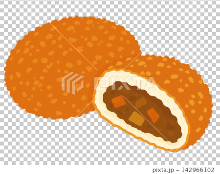 Curry bread 142966102