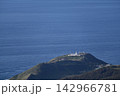 津軽半島眺望台から見た竜飛岬 142966781