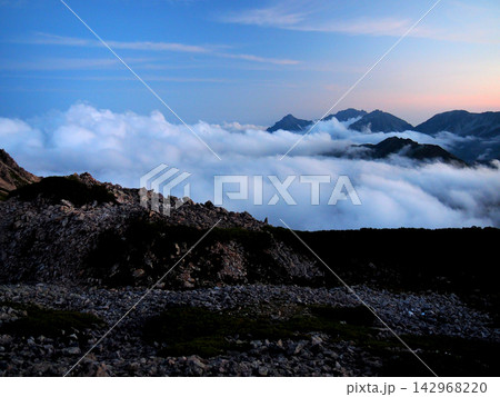 【山の風景】北アルプス・表銀座縦走コース・燕岳~大天井岳 【山の風景】北アルプス・表銀座縦走コース・燕岳~大天井岳 142968220