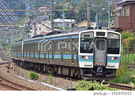 中央本線 上野原 JR東日本 211系 N322編成(長野) 中央本線 上野原 JR東日本 211系 N322編成(長野) 142970355