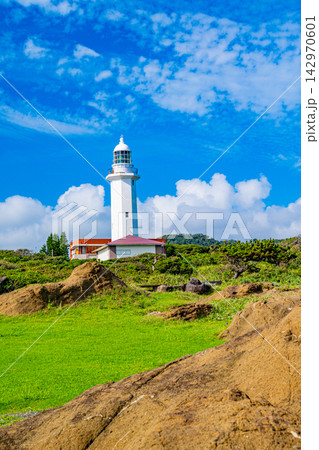 【千葉県】南房総国定公園・野島崎 野島崎灯台 【千葉県】南房総国定公園・野島崎 野島崎灯台 142970601