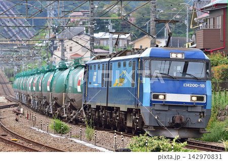 中央本線 上野原 JR貨物 EH200-18(高崎) 中央本線 上野原 JR貨物 EH200-18(高崎) 142970831
