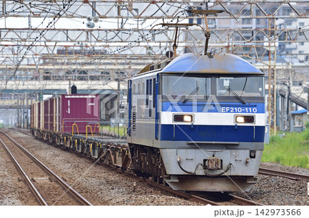 東海道本線 平塚 JR貨物 EF210-110(新鶴見) 東海道本線 平塚 JR貨物 EF210-110(新鶴見) 142973566