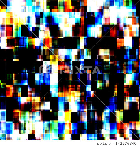 ノイズの乗った画面のイメージ背景 ノイズの乗った画面のイメージ背景 142976840