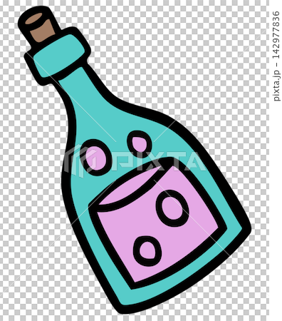 Hand drawn poisonous drink bottle for Halloween event, activity, costume, circus, theme park, cartoon, comic, mascot, standee, trick or treat, outdoors, stickers, print, poster, postcard, grocery shop Hand drawn poisonous drink bottle for Halloween event, activity, costume, circus, theme park, cartoon, comic, mascot, standee, trick or treat, outdoors, stickers, print, poster, postcard, grocery shop 142977836