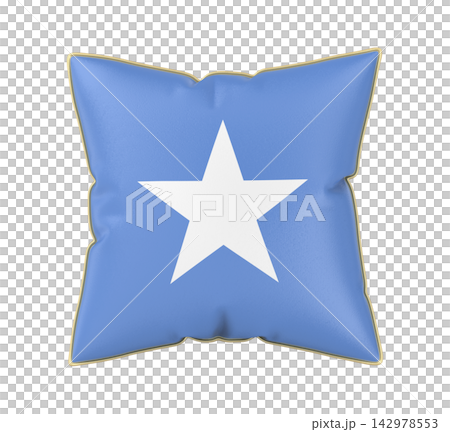 Pillow with the flag of Somalia Pillow with the flag of Somalia 142978553
