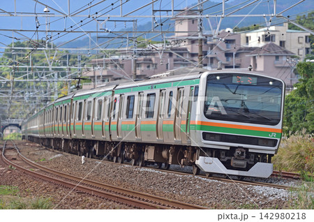 東海道本線 真鶴 JR東日本 E231系1000番台 S-15編成(国府津) 東海道本線 真鶴 JR東日本 E231系1000番台 S-15編成(国府津) 142980218