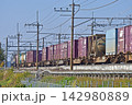 武蔵野線　東川口－南越谷　JR貨物　コキ107-2135 142980889