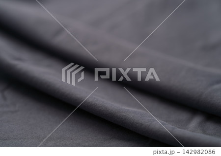 gray blue color cotton fabric for clothing closeup gray blue color cotton fabric for clothing closeup 142982086