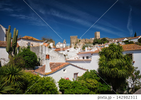 Explore the medieval charm of Obidos town and its historic castle in Portugal Explore the medieval charm of Obidos town and its historic castle in Portugal 142982311