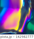 Holographic Texture Render. Abstract Vibrant Art 142982777