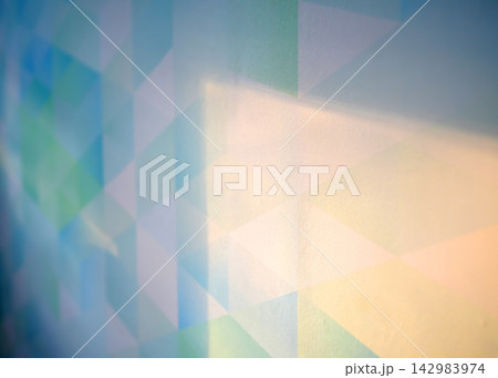 Wallpaper background, texture. Modern wallpaper on the wall in the room 142983974