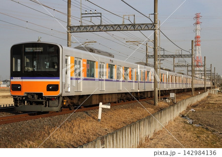 川越市~霞ヶ関を走行する 東武50090型 51093F 川越市~霞ヶ関を走行する 東武50090型 51093F 142984136