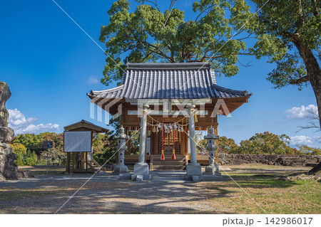 大分 岡城 本丸跡天満神社 142986017