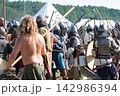 early medieval battlefield 142986394