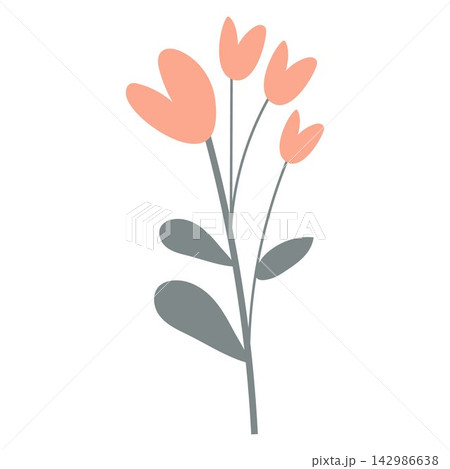 flower vector illustration flower vector illustration 142986638