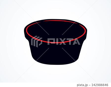 Basin. Vector drawing Basin. Vector drawing 142986646