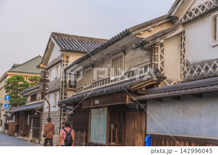 倉敷美観地区に点在する歴史的建造物 倉敷美観地区に点在する歴史的建造物 142996045
