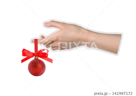 Happy New Year 2027. Hand reaches for festive ornament in anticipation of New Year 2027, PNG Happy New Year 2027. Hand reaches for festive ornament in anticipation of New Year 2027, PNG 142997172