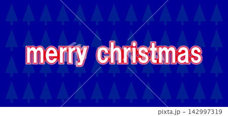 メリークリスマス　merry christmas 142997319