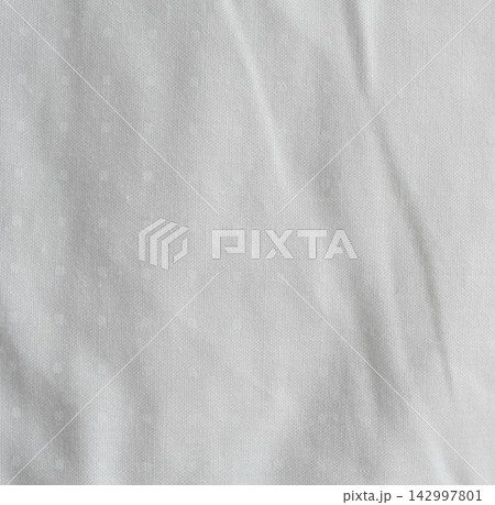 White bed sheet background White bed sheet background 142997801