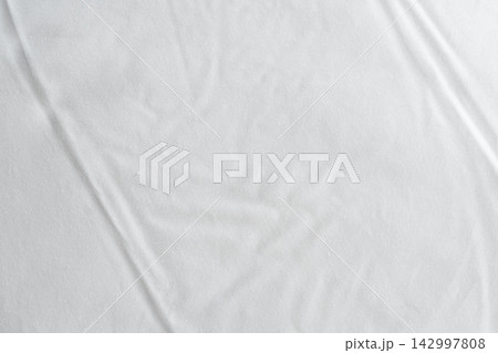 White bed sheet background White bed sheet background 142997808
