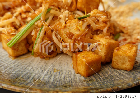 Tofu pad thai in thailand restaurant Tofu pad thai in thailand restaurant 142998517