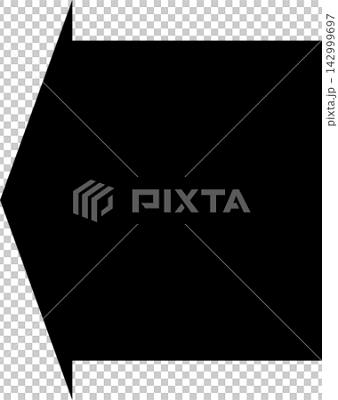 Illustration of a thick arrow Illustration of a thick arrow 142999697