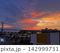 港の見える丘公園からの夕焼け 142999731