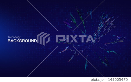 Abstract future ai background with blue big data and digital dots for tech and technology science presentation. Line cyber business network 3d backdrop. Connection graphic design. Abstract future ai background with blue big data and digital dots for tech and technology science presentation. Line cyber business network 3d backdrop. Connection graphic design. 143005470