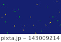 クリスマスや年末年始のお祝いに、金箔きらめく背景イラスト。 143009214