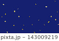 クリスマスや年末年始のお祝いに、金箔きらめく背景イラスト。 143009219