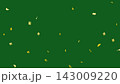 クリスマスや年末年始のお祝いに、金箔きらめく背景イラスト。 143009220