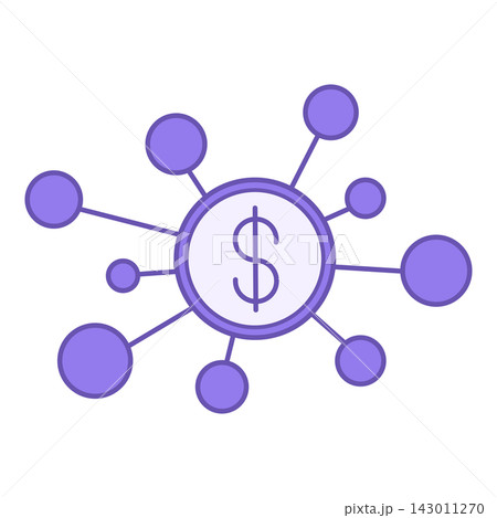 Colored Asset Icon. Asset Management Vector Icon. Investments. Accounting Concept Colored Asset Icon. Asset Management Vector Icon. Investments. Accounting Concept 143011270