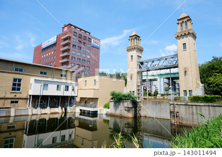 愛知県名古屋市中川区_松重閘門19_2025年7月 愛知県名古屋市中川区_松重閘門19_2025年7月 143011494
