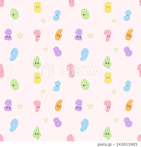 Colorful pastel numbers seamless pattern counting math typography repeating texture wallpaper fabric print visual graphic clipart artwork design icon element illustration Colorful pastel numbers seamless pattern counting math typography repeating texture wallpaper fabric print visual graphic clipart artwork design icon element illustration 143013985