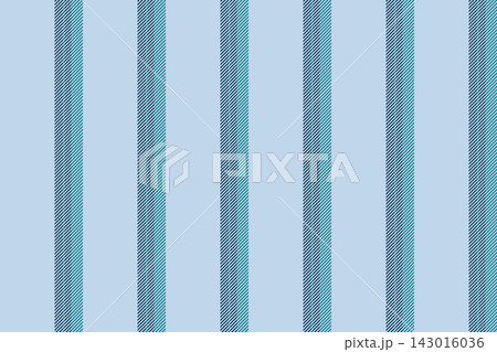 Marketing vertical fabric stripe, drawing pattern background vector. Clothes textile texture lines seamless in cyan and light colors. 143016036